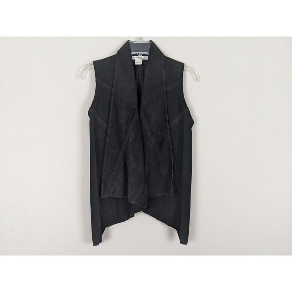 Rezrekshn Esther Chen Leather sleeveless vest XS - Picture 1 of 9